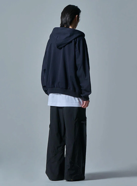 Зип-худи JUUN.J Essential Jersey Hooded Navy