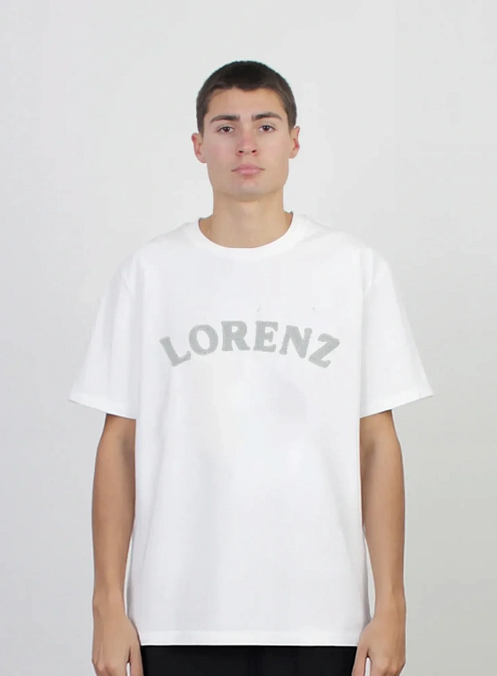 Футболка lorenz Appliqué T-Shirt White