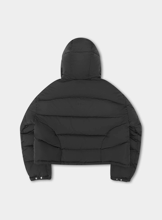 Пуховик HELIOT EMIL Abstract Down Puffer Black