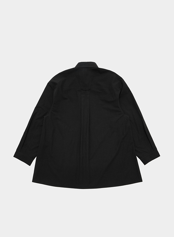 Рубашка AMOMENTO Organic Cotton Shirring Black