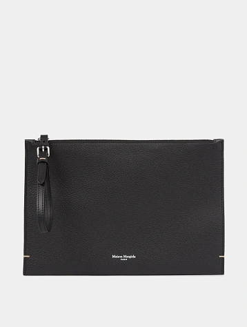 Клатч Maison Margiela Strap Logo Stitch Black