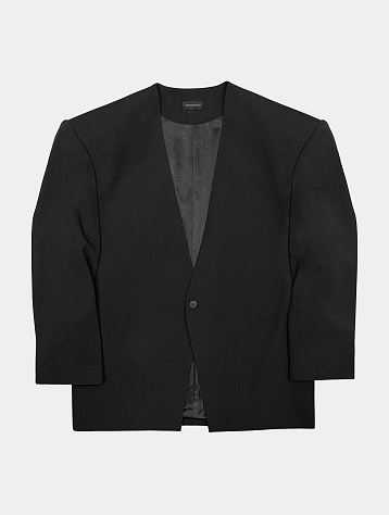 Пиджак ARNODEFRANCE Collarless Blazer Black