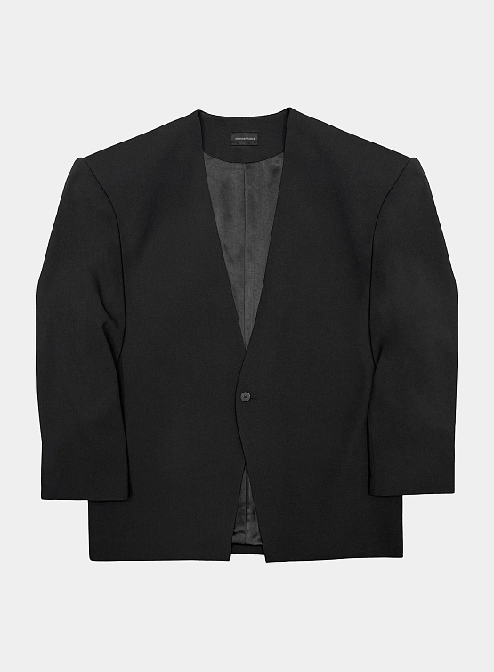 Пиджак ARNODEFRANCE Collarless Blazer Black