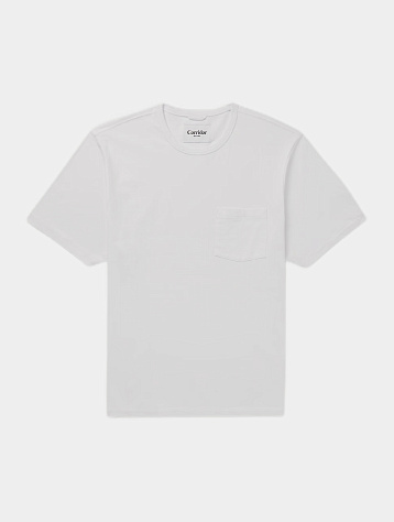 Футболка Corridor Organic Garment Dyed Tee White