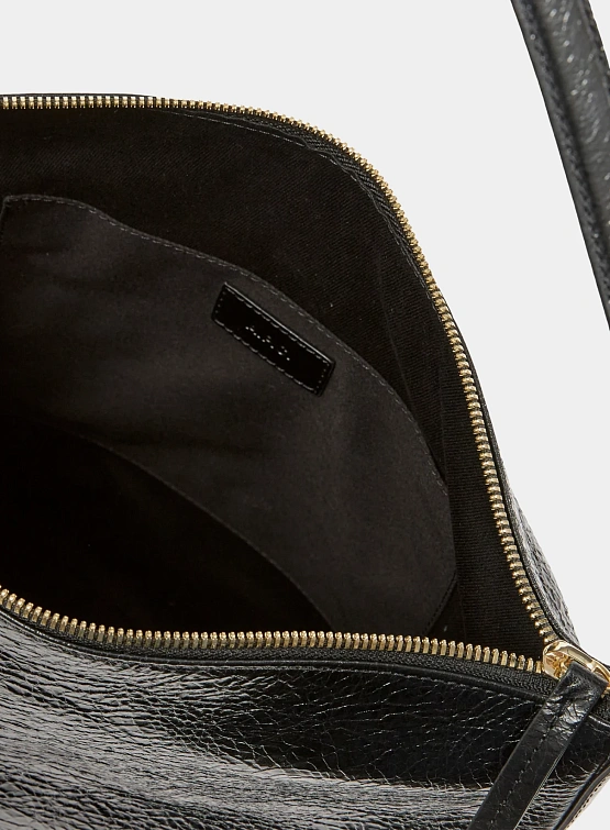 Сумка A.P.C. Vera Crinkled Leather Noir