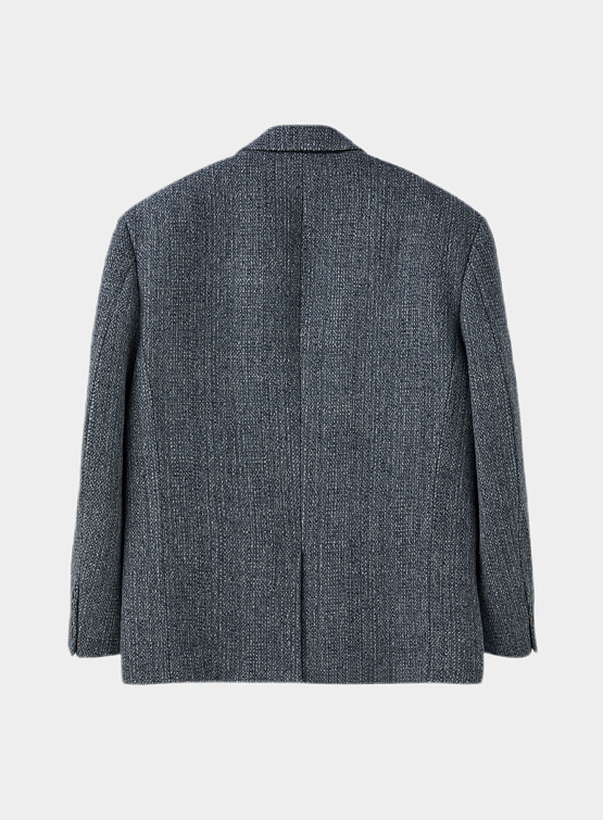 Пиджак Recto Sustainable Wool Blend Oversized Dark Grey