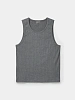Майка COOR Scoop-Neck Ribbed Tank Gray