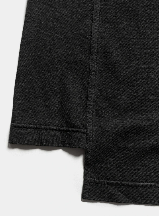 Лонгслив MAHARISHI 6001 Monk Organic Hemp Black