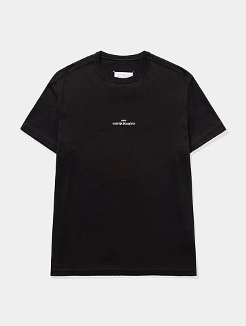 Футболка Maison Margiela Distorted Logo Black