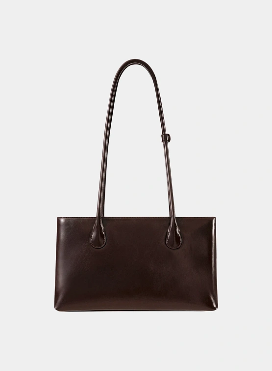 Женская сумка STAND OIL Square Low Marron