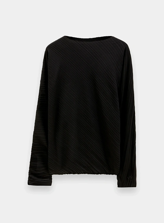 Женский топ OPEN YY Pleats Top Black