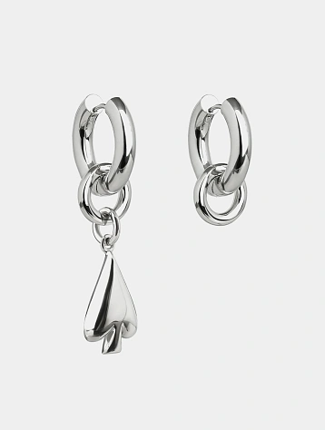 Серьги OMUT Winking Spade