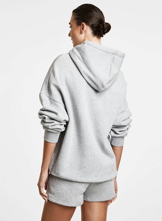 Женское худи Ksubi 3x4 Oh G Hoodie Grey Marl