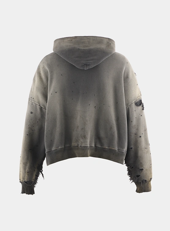 Зип-худи SAINT MXXXXXX Zip Hoodie Double Face Black