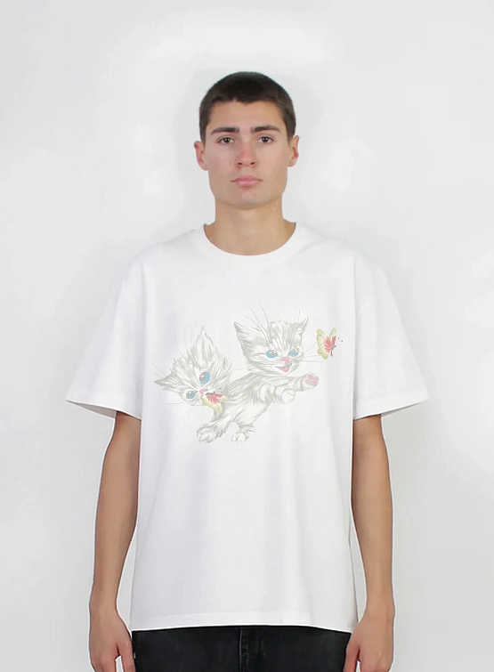 Футболка lorenz Bakeneko T-Shirt White