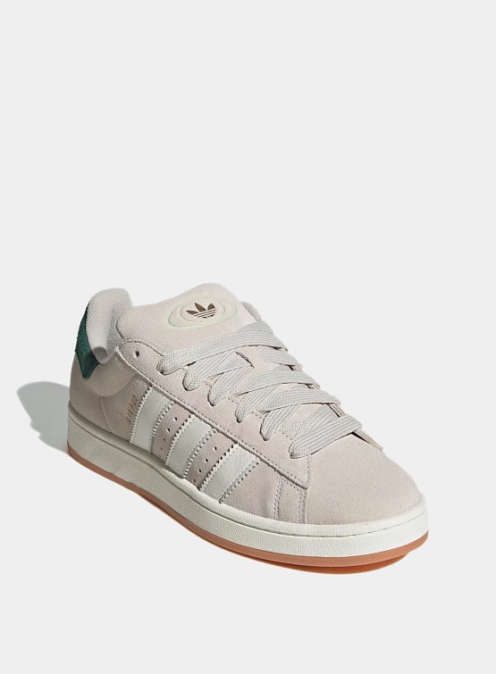 Женские кеды adidas Originals Campus 00S Off White/Collegiate Green