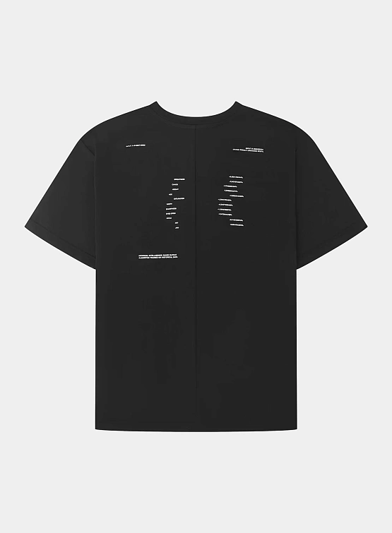 Футболка HELIOT EMIL AI Generated Print Black