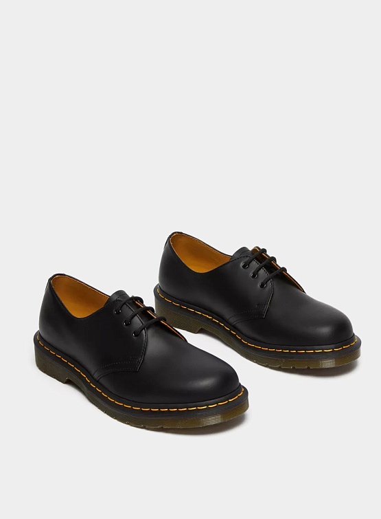 Полуботинки Dr. Martens 1461 Smooth Leather Oxford Black