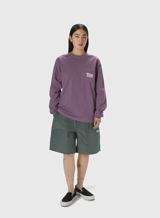 Шорты thisisneverthat Utility Short Dark Mocha