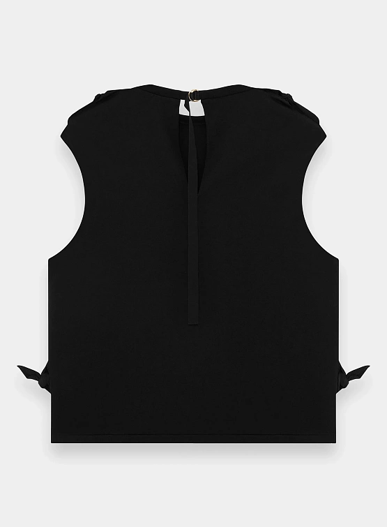 Женский топ UNDERCOVER Tank Top Tie Design Black