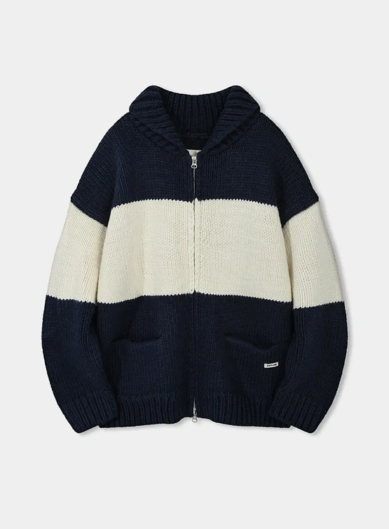 Кардиган ANGLAN Land-line Cowichan Cardigan Navy