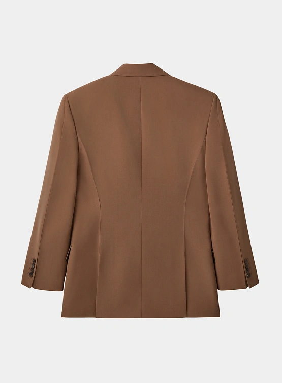 Женский пиджак Recto Structure Wool Tailored Rose Beige