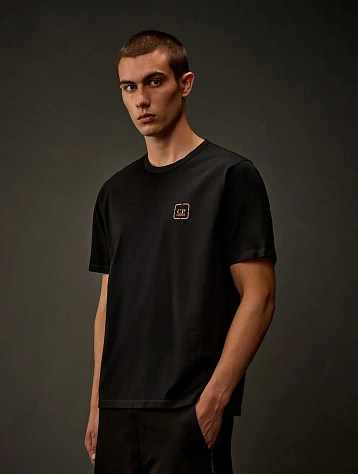 Футболка C.P. Company Metropolis Series Badge Black