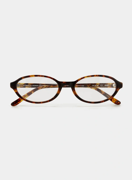 Очки Bonnie Clyde Baby Tortoise & Clear Lens