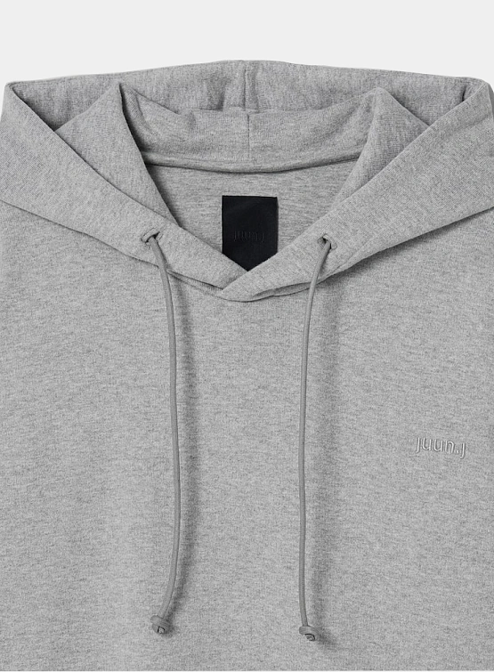 Худи JUUN.J Essential Jersey Hoodie Grey