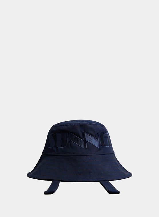 Панама Sunnei Bucket W Strings Dark Blue