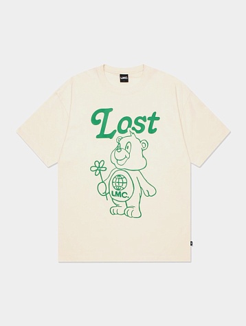 Футболка LMC Flower Bear Tee Cream