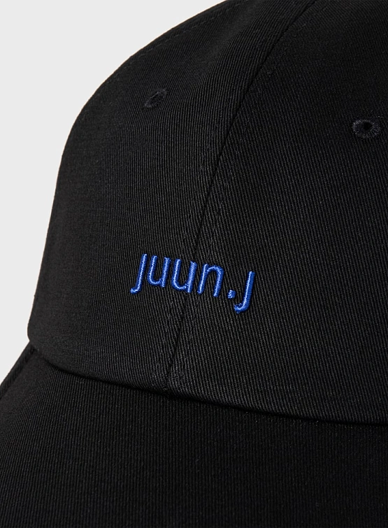 Кепка JUUN.J Cotton Ball Cap Black