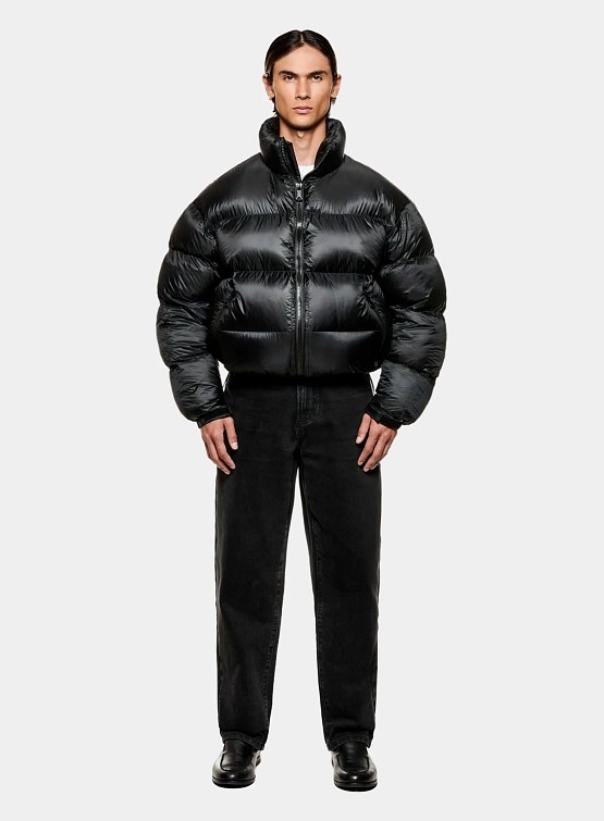 Пуховик MKI MIYUKI ZOKU Translucent Funnel Neck Bubble Black