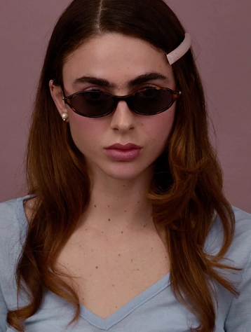 Очки Bonnie Clyde Baby Tortoise & Black Lens