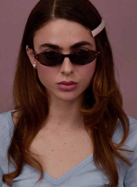 Очки Bonnie Clyde Baby Tortoise & Black Lens