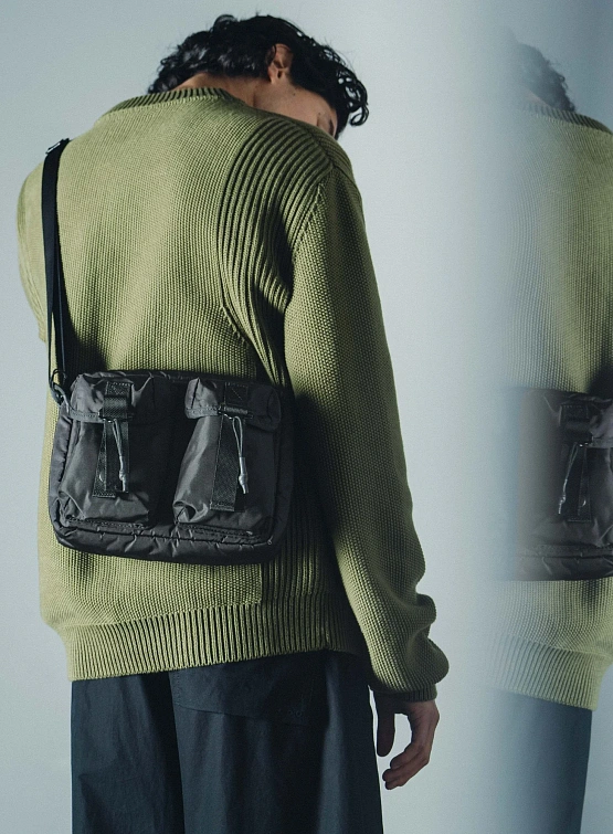 Сумка MAHARISHI 1115 Maha M.A.L.I.C.E. Cross Body Black