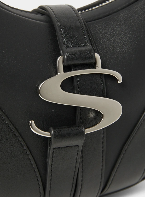 Сумка SRVC Cable Leather Bag Black