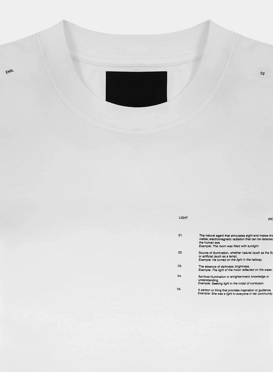 Футболка HELIOT EMIL Photon T-Shirt White