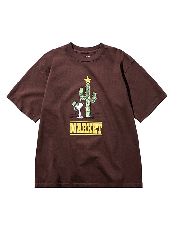 Футболка MARKET Peanuts Desert Star Washed Brown