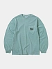 Лонгслив thisisneverthat That Pocket L/S Tee Light Teal