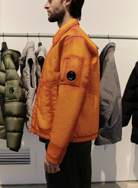 Куртка C.P. Company Feltro Bi-Film Short Russet Orange