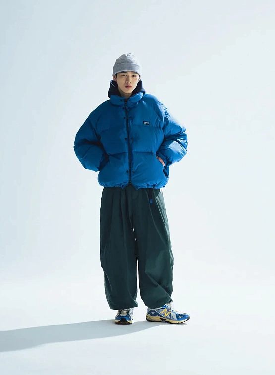 Пуховик ANGLAN Billow Snap Down Jacket Blue