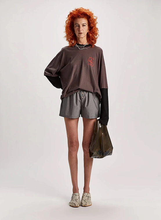 Лонгслив Magliano Trauma Brown