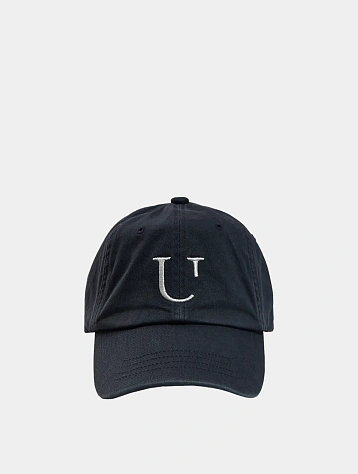 Кепка UNAFFECTED Washed U Ball Dark Navy