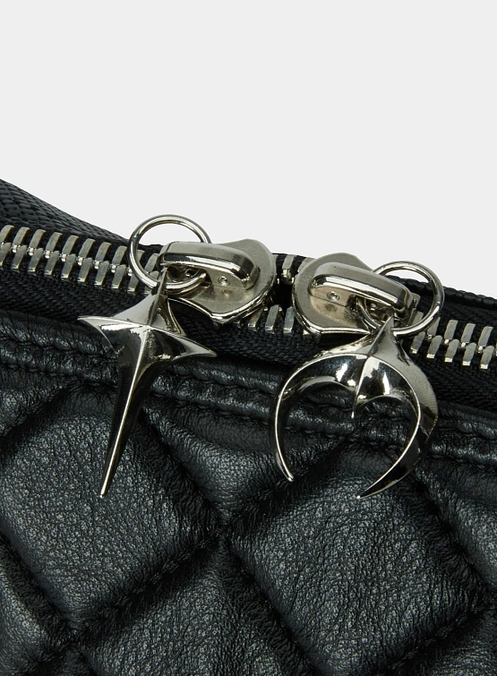 Сумка Thug Club Chopper Quilted Mini Messenger Black