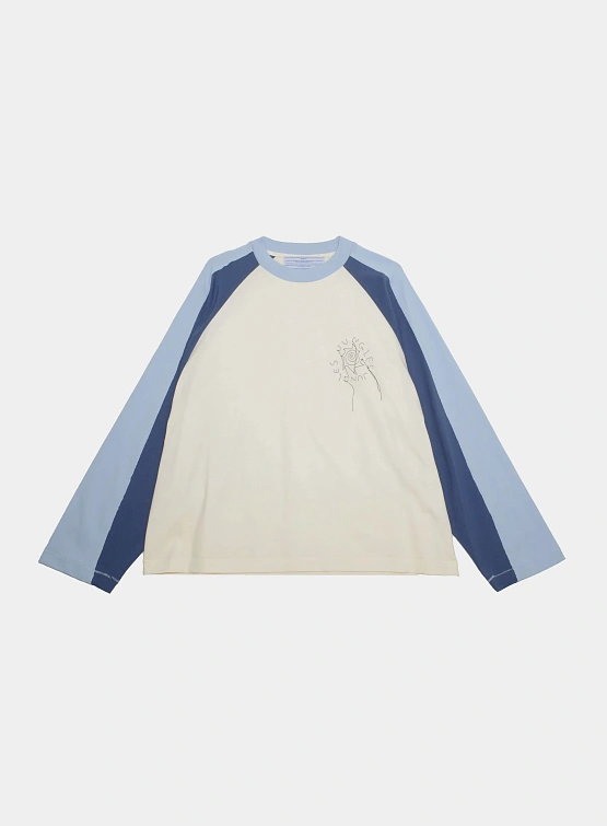 Лонгслив Jungles Jungles Double Layer Raglan Brown/Blue