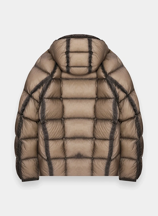 Пуховик C.P. Company D.D. Shell Hooded Medium Down Vintage Khaki