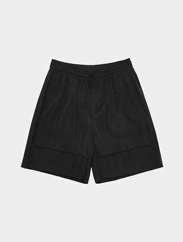 Шорты AMOMENTO Nylon Banding Pocket Shorts Black