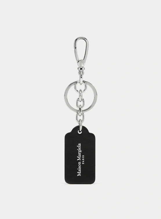 Брелок Maison Margiela Small Double Tag Black