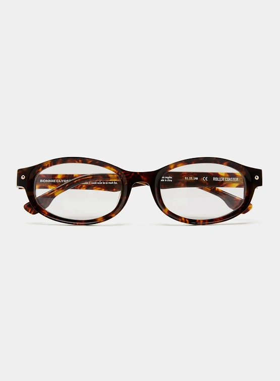Очки Bonnie Clyde Roller Coaster Tortoise & Clear Lens